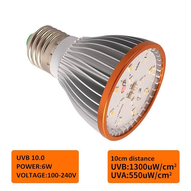 Full Spectrum UVA UVB Reptile LED Light Bulb