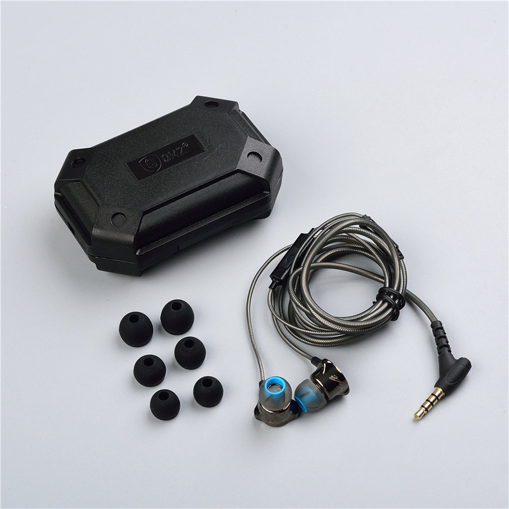 Heavy Bass Metal In-Ear Headphones with Microphone