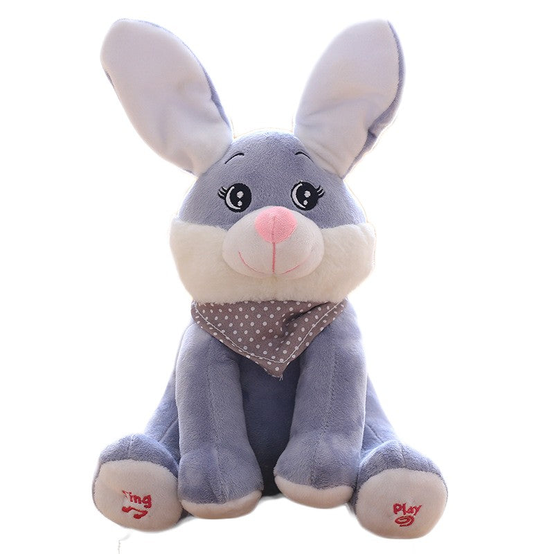 Customizable Musical Plush Elephant for Kids