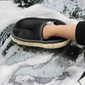 Faux Wool Double-sided Car Cleaning Gloves (1pc)